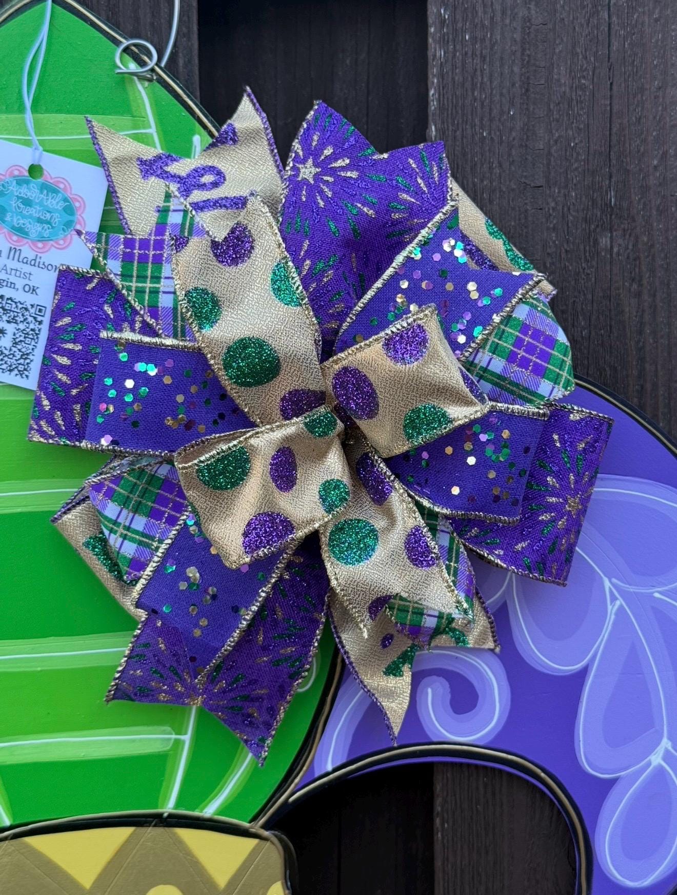Fleur De Lis Door Hanger