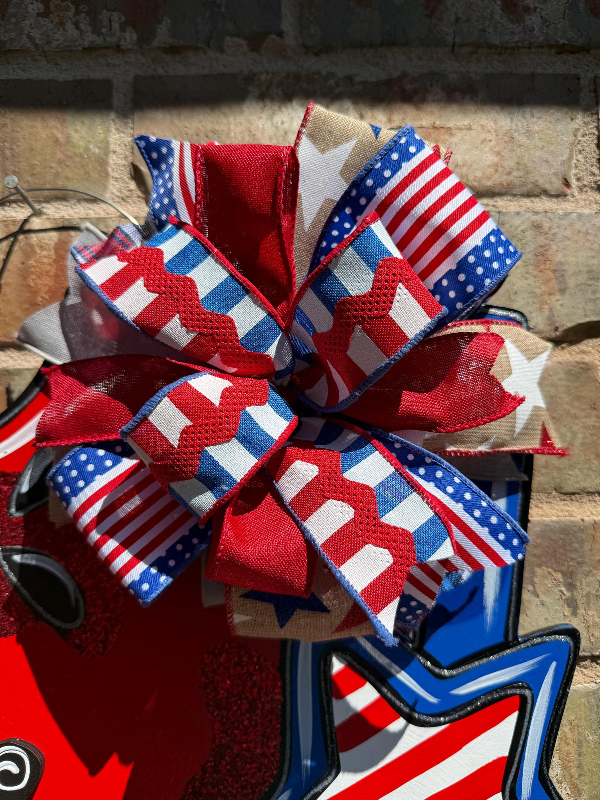 Patriotic Watermelon, Independence Day, 4th of July, 19"x23"