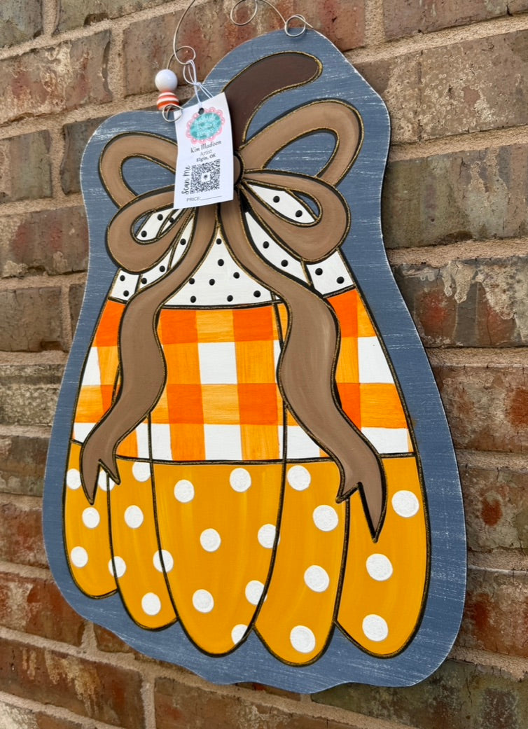 Candy Corn Charm Door Hanger
