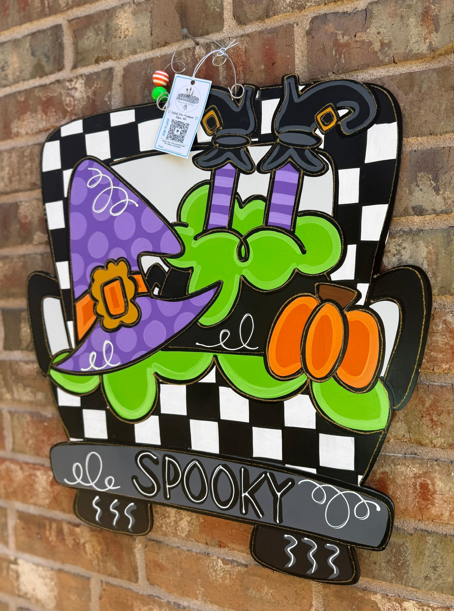 Spooky Truck Door Hanger