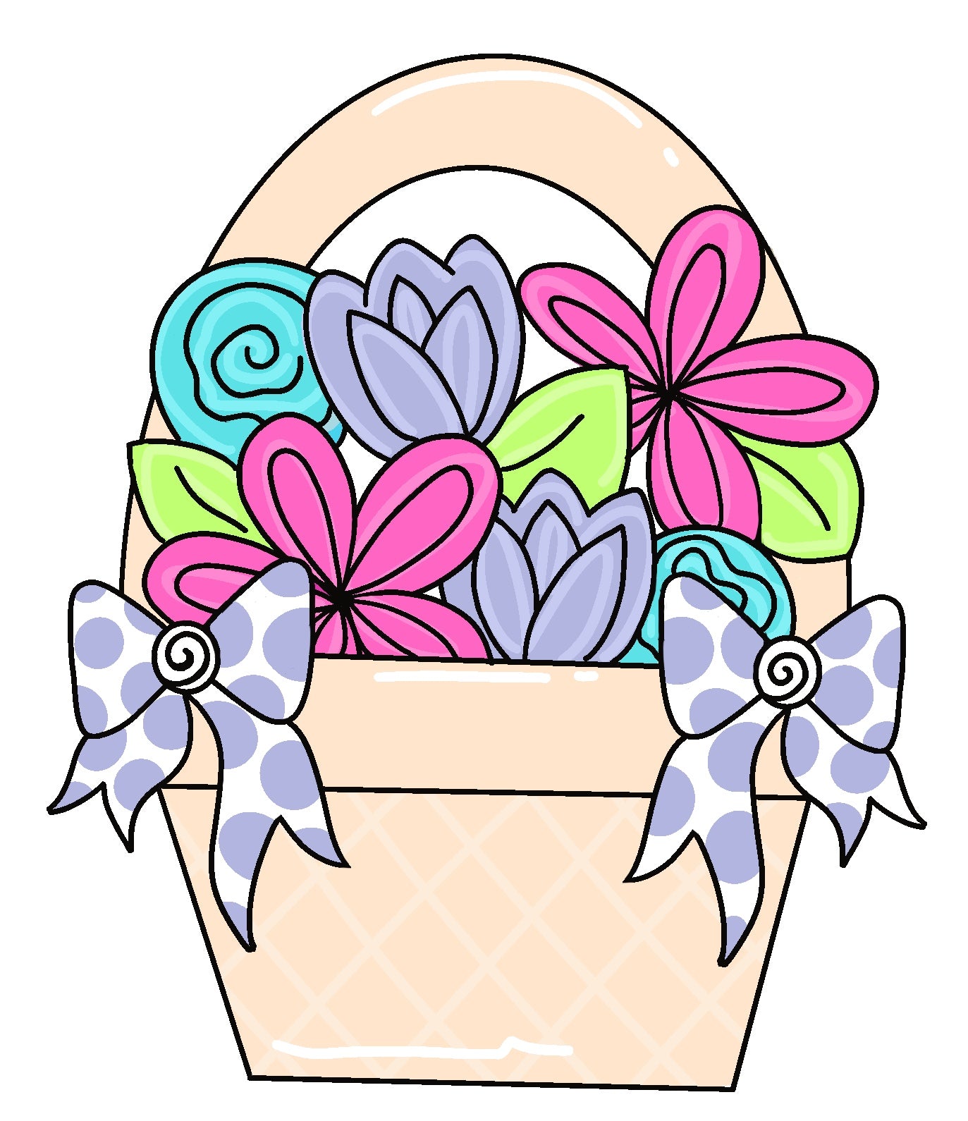Flower Pot - Painted Beauty Designs