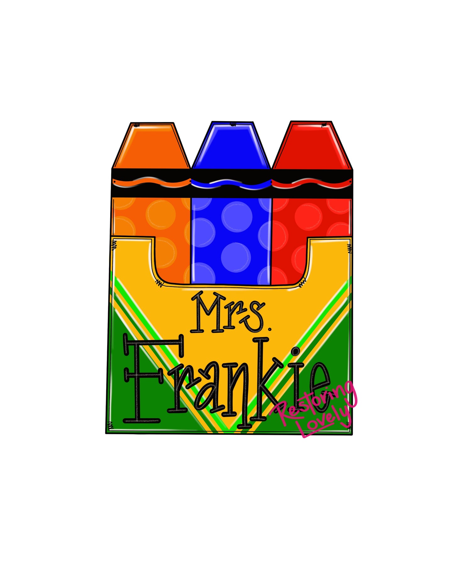 Crayon Box- Restoring Lovely