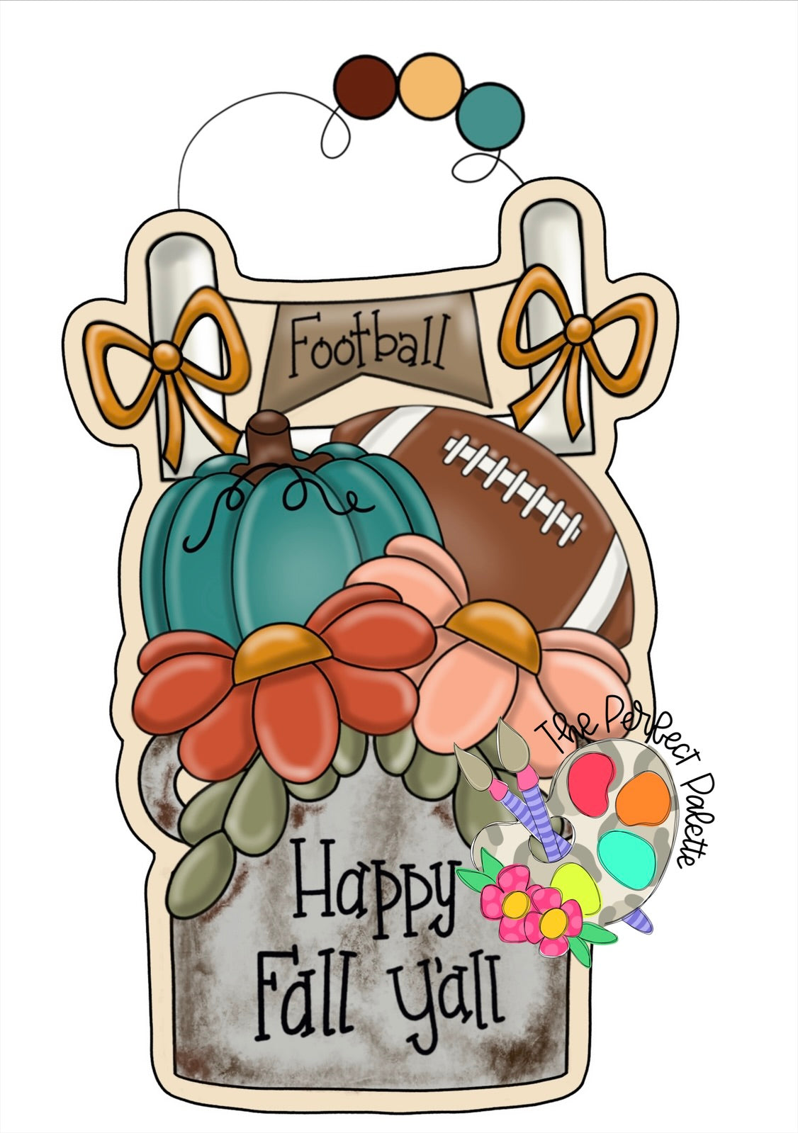 Fall Football - The Perfect Palette