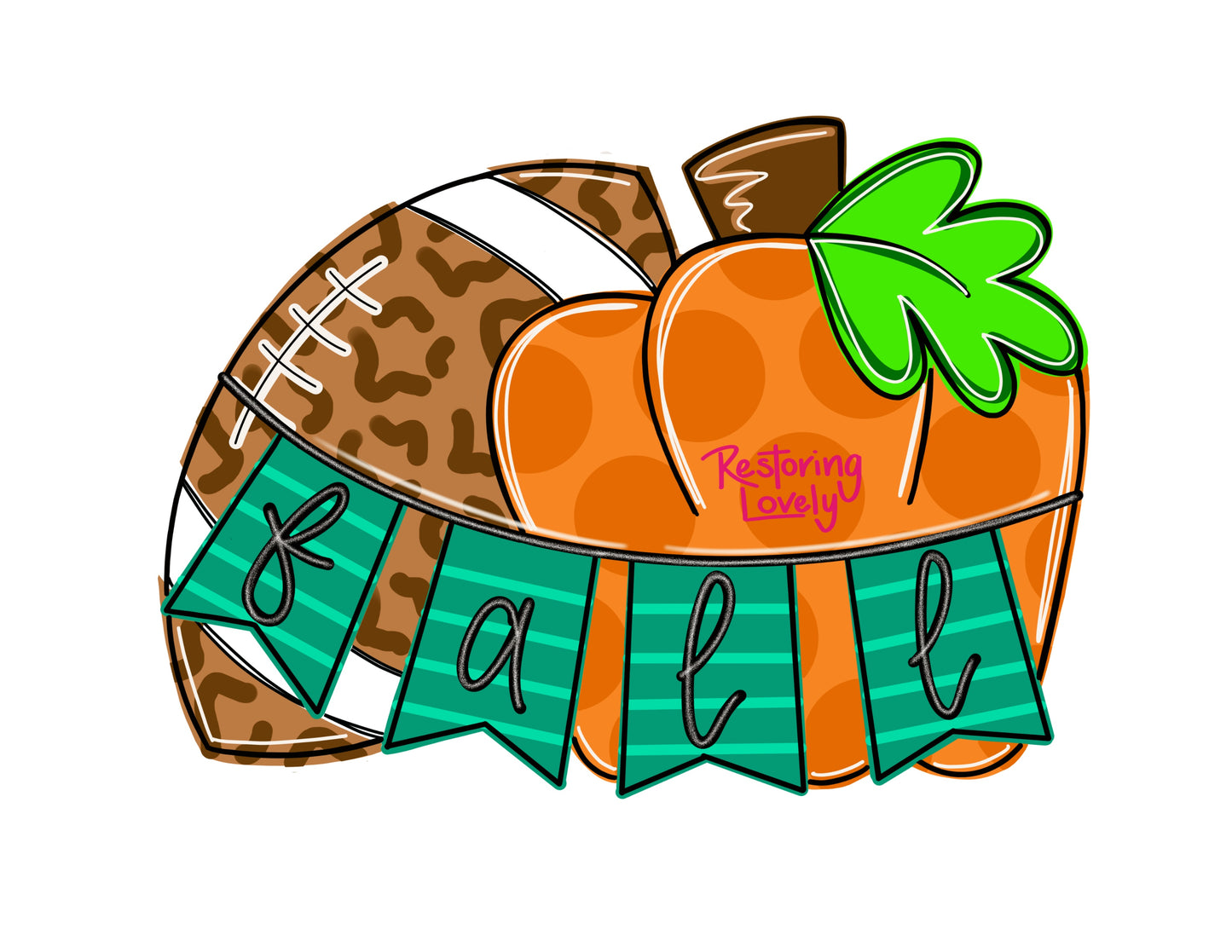 Football and Fall - Restoring Lovely