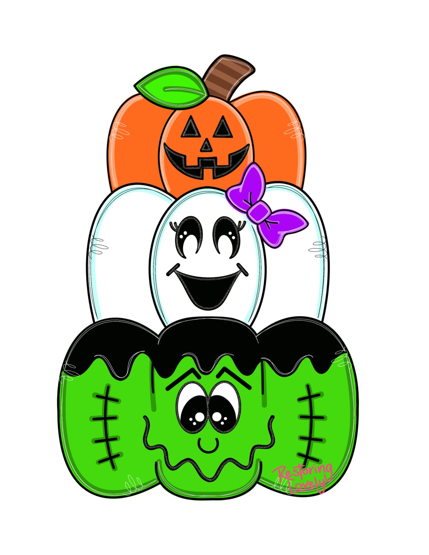 Halloween Pumpkins - Restoring Lovely