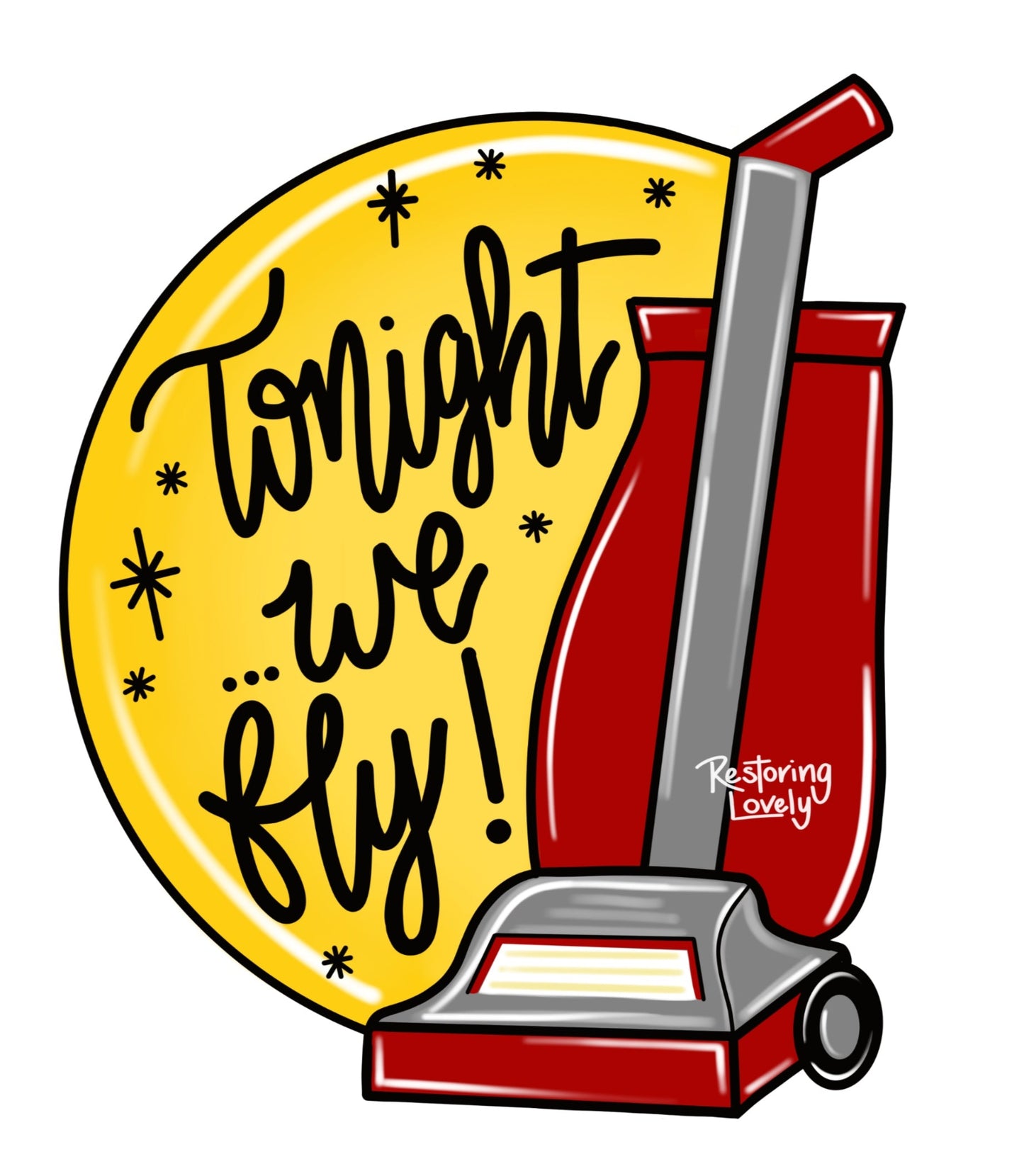 Hocus Pocus We Fly- Restoring Lovely