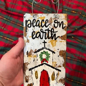 Peace on Earth Ornament - Restoring Lovely