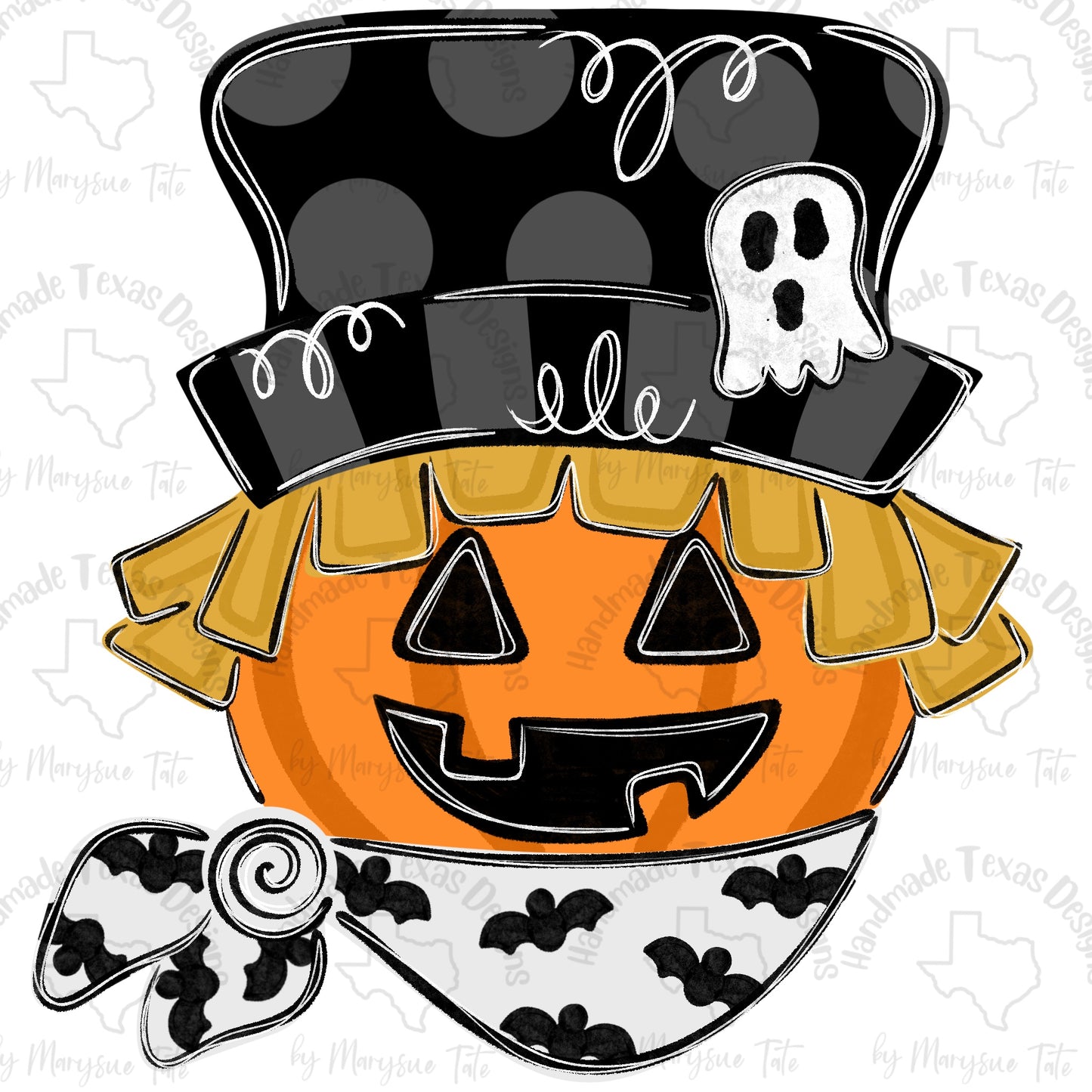 Jack Scarecrow - Handmade Texas Designs