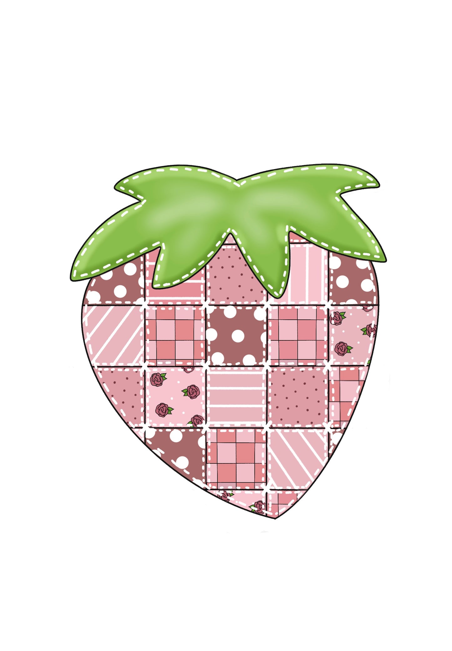 Strawberry Patchwork - The Perfect Palette