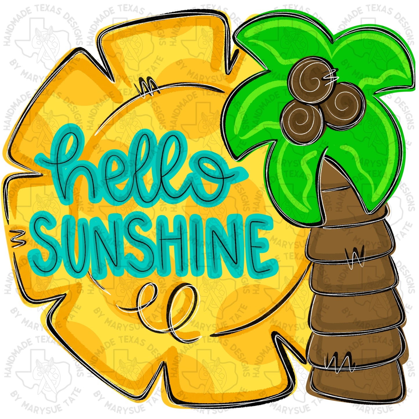 Sun Palm - Handmade Texas Designs