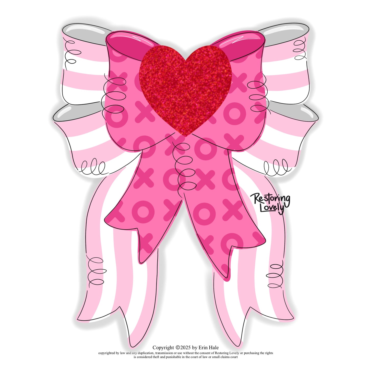 Valentines Bow - Restoring Lovely