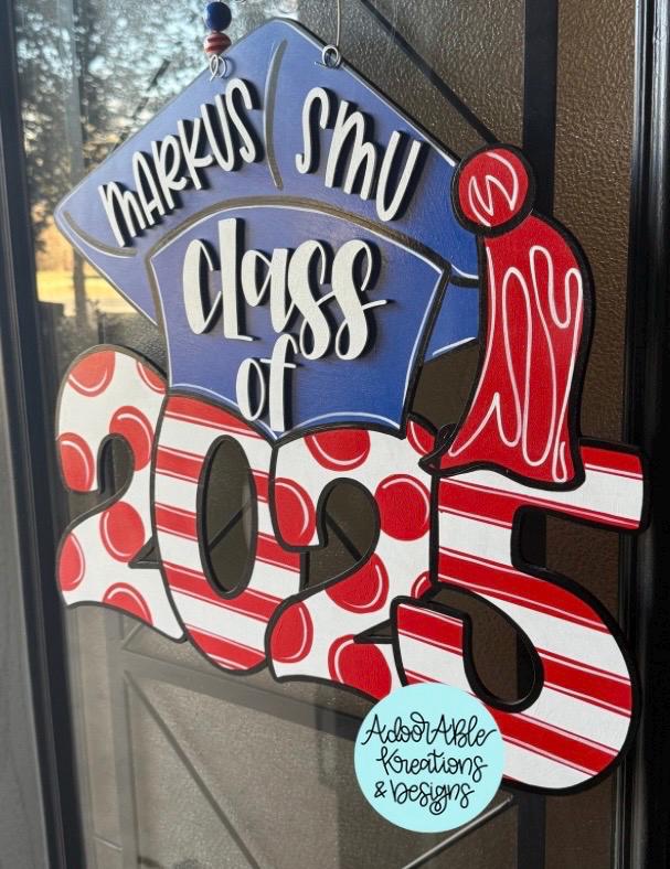 Graduation door hanger | 2027 | class of 2027 | personalization | 20”x22”