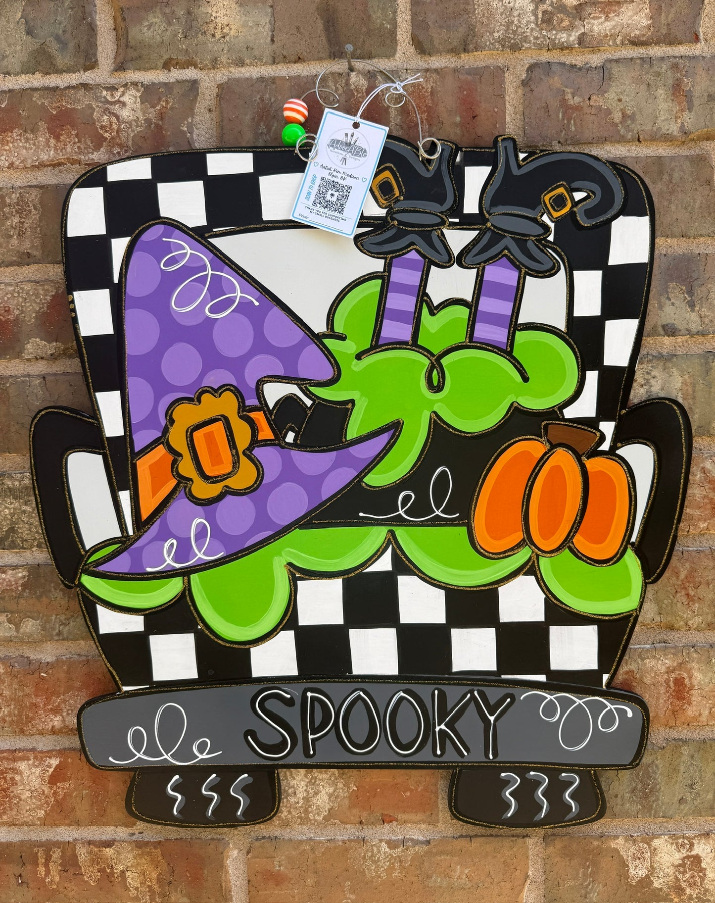 Spooky Truck Door Hanger