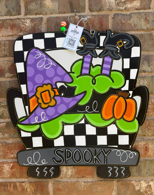 Spooky Truck Door Hanger
