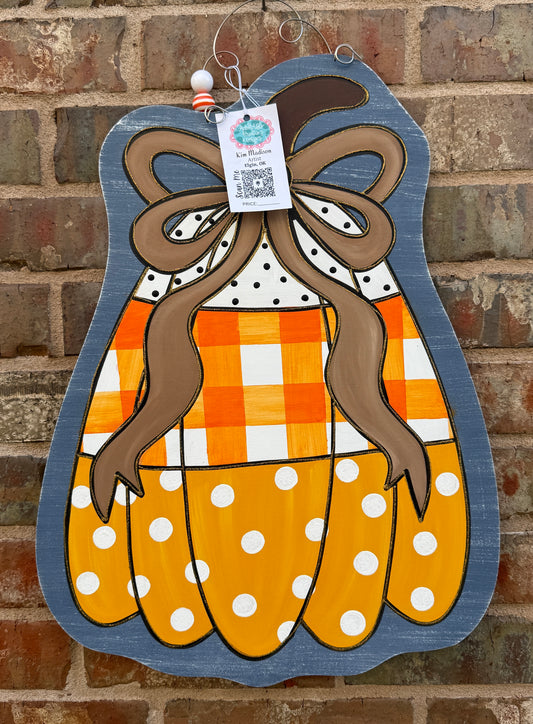 Candy Corn Charm Door Hanger