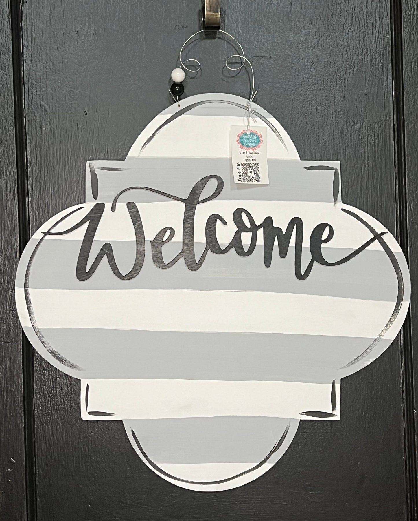 Interchangeable Base Door Hangers, Seasonal Attachments, 20”-23” in size
