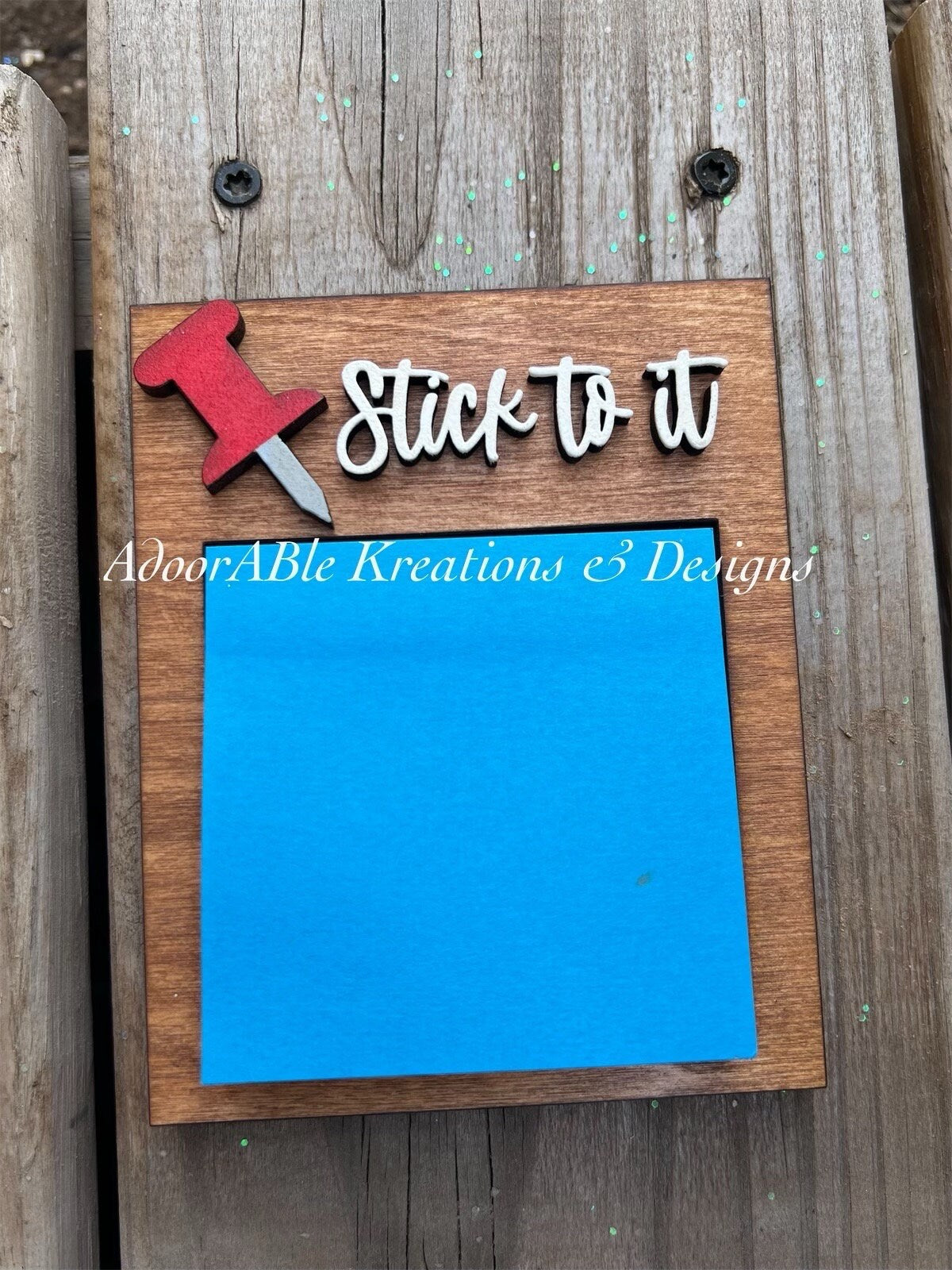 Post It Note Holders | Teacher gift | Teacher Appreciation Day | Personalization | Back to School