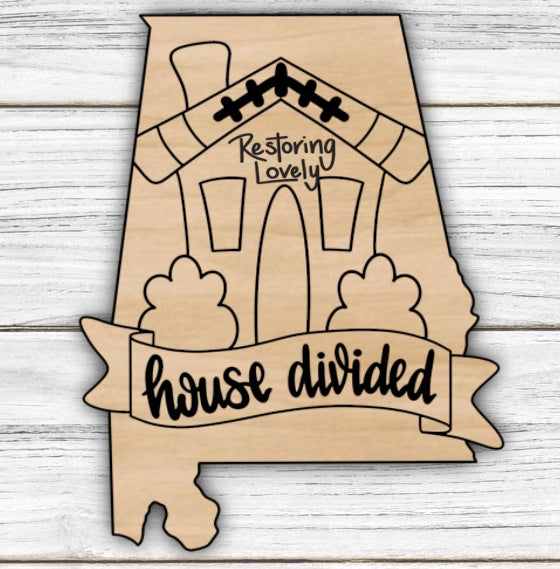 Alabama State House Divided - Restoring Lovely