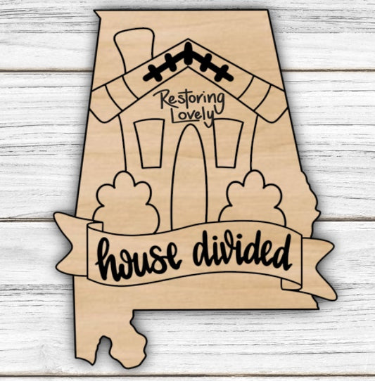 Alabama State House Divided - Restoring Lovely