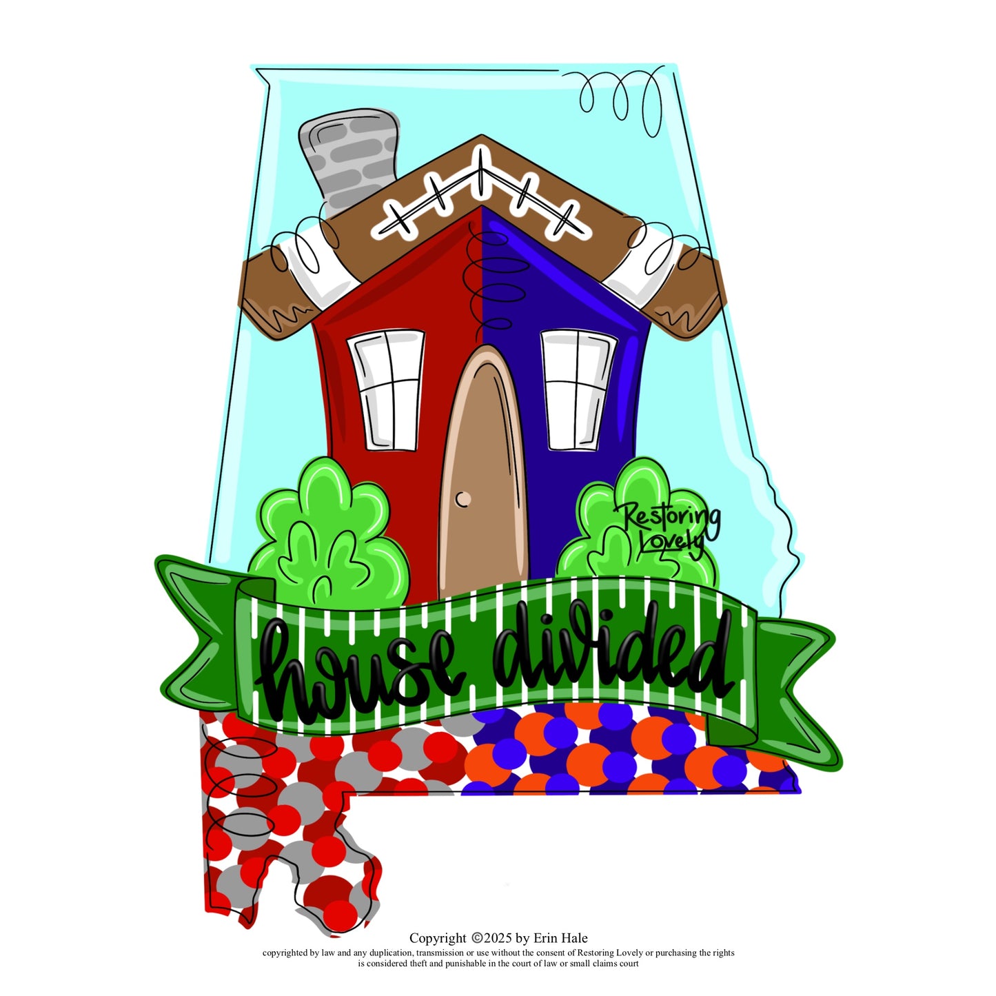 Alabama State House Divided - Restoring Lovely