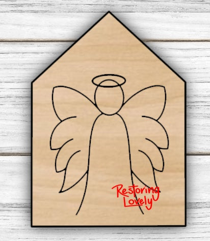 Angel Nativity Ornament - Restoring Lovely