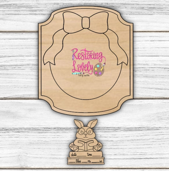 Baby book Bunny  - Restoring Lovely