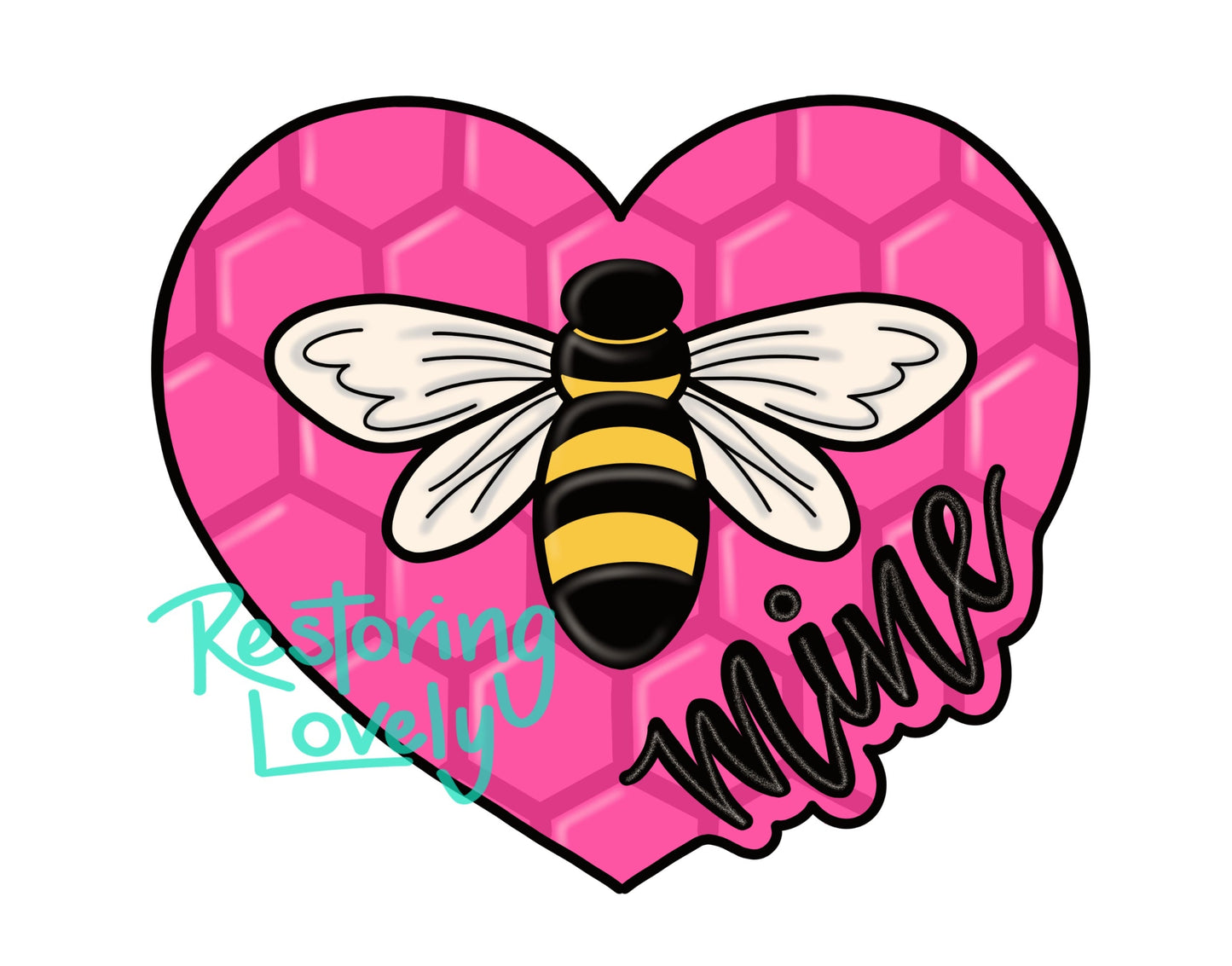 Bee Mine Heart - Restoring Lovely