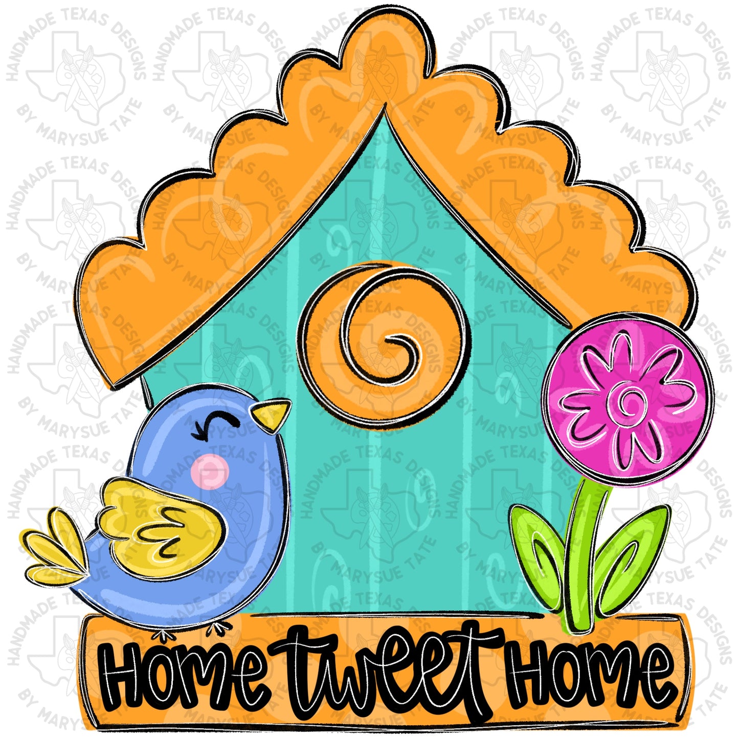Birdhouse - Handmade Texas Designs
