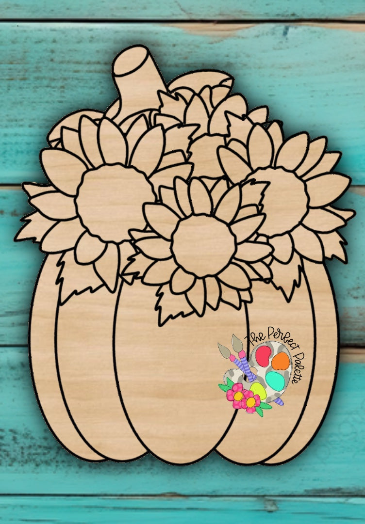 Blue Harvest Blooms - The Perfect Palette