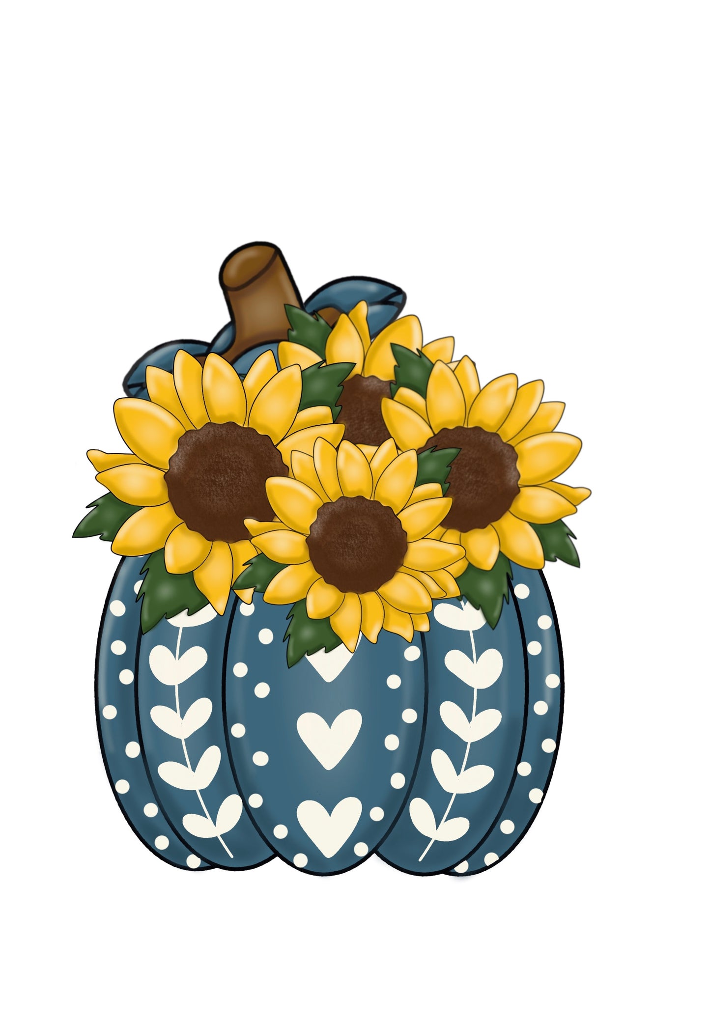 Blue Harvest Blooms - The Perfect Palette