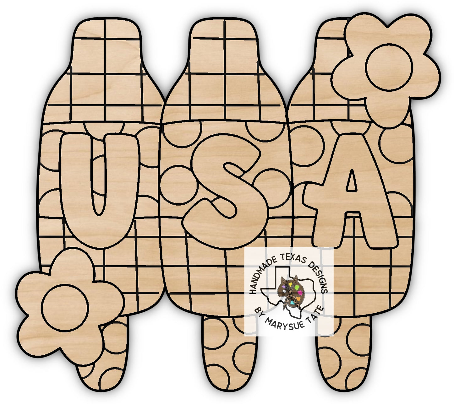 Bomb Pop Trio - Handmade Texas Designs