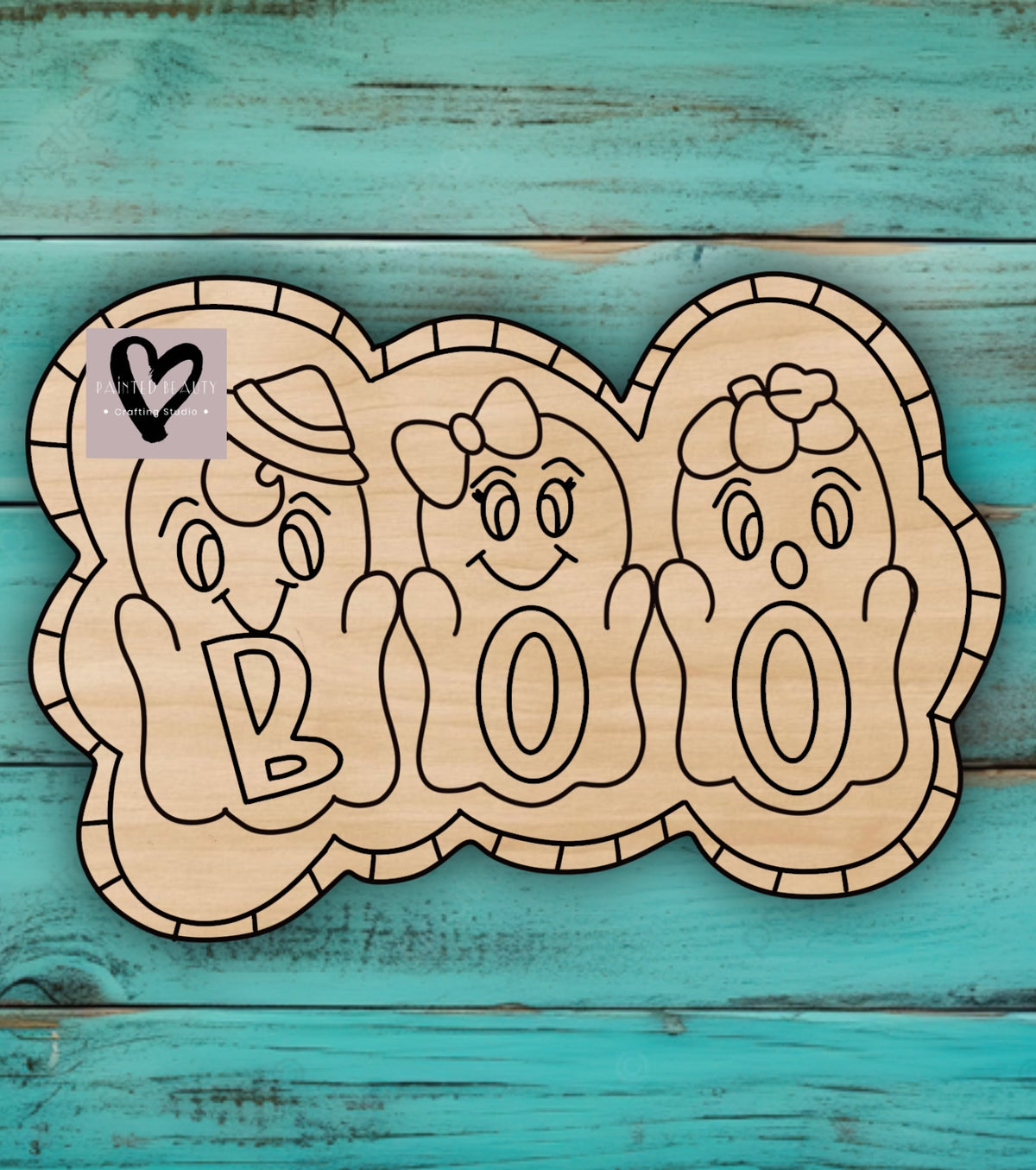 Boo Ghosts - Painted Beauty Designs
