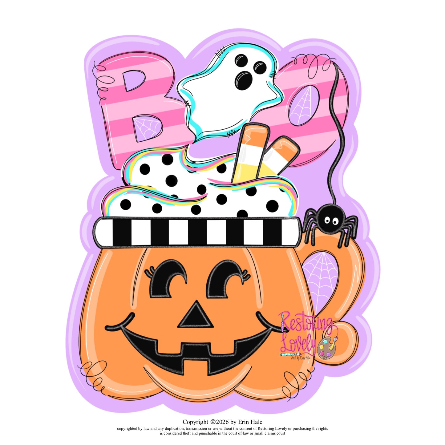 Boo Pumpkin Spice - Restoring Lovely