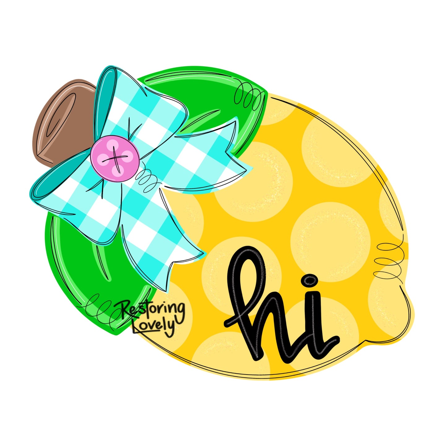 Bow Lemon - Restoring Lovely