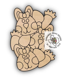 Bunny Stack - Handmade Texas Designs
