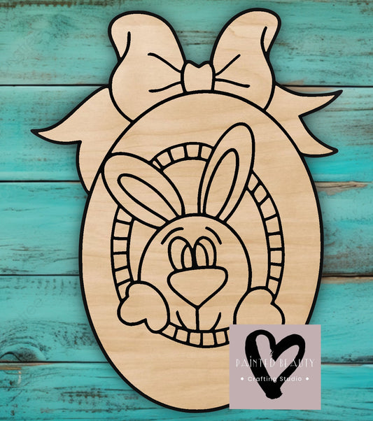 Bunny Egg - Painted Beauty Designs