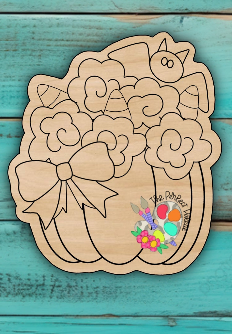 Candy Corn Blooms - The Perfect Palette