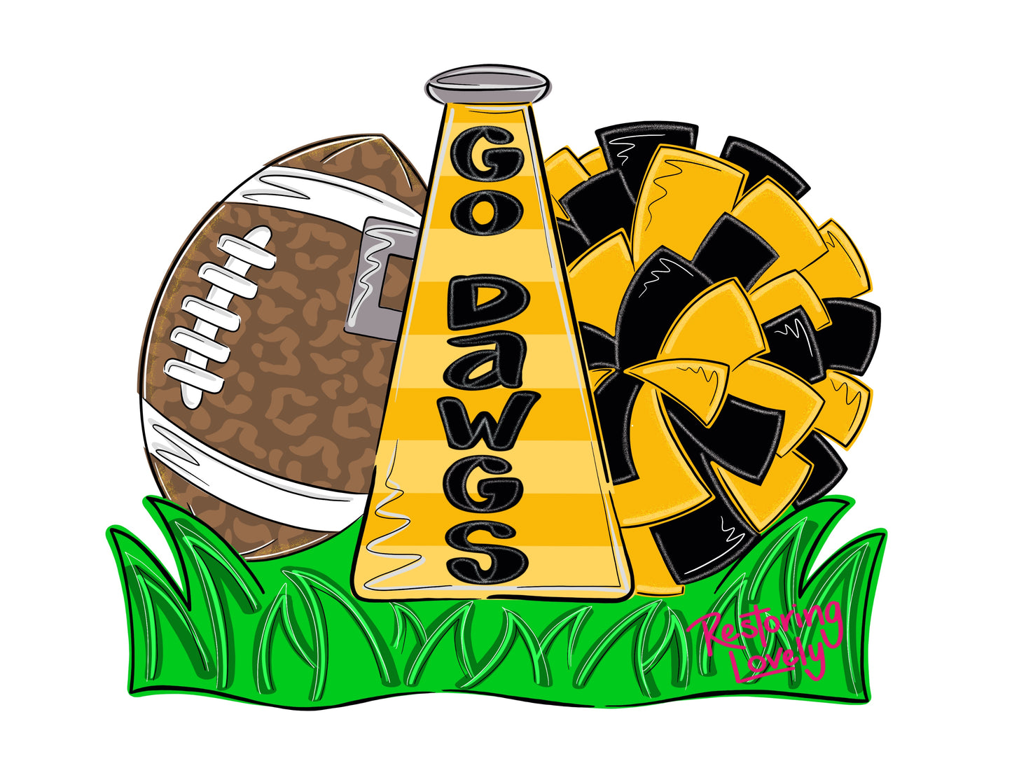 Cheer and Football - Restoring Lovely