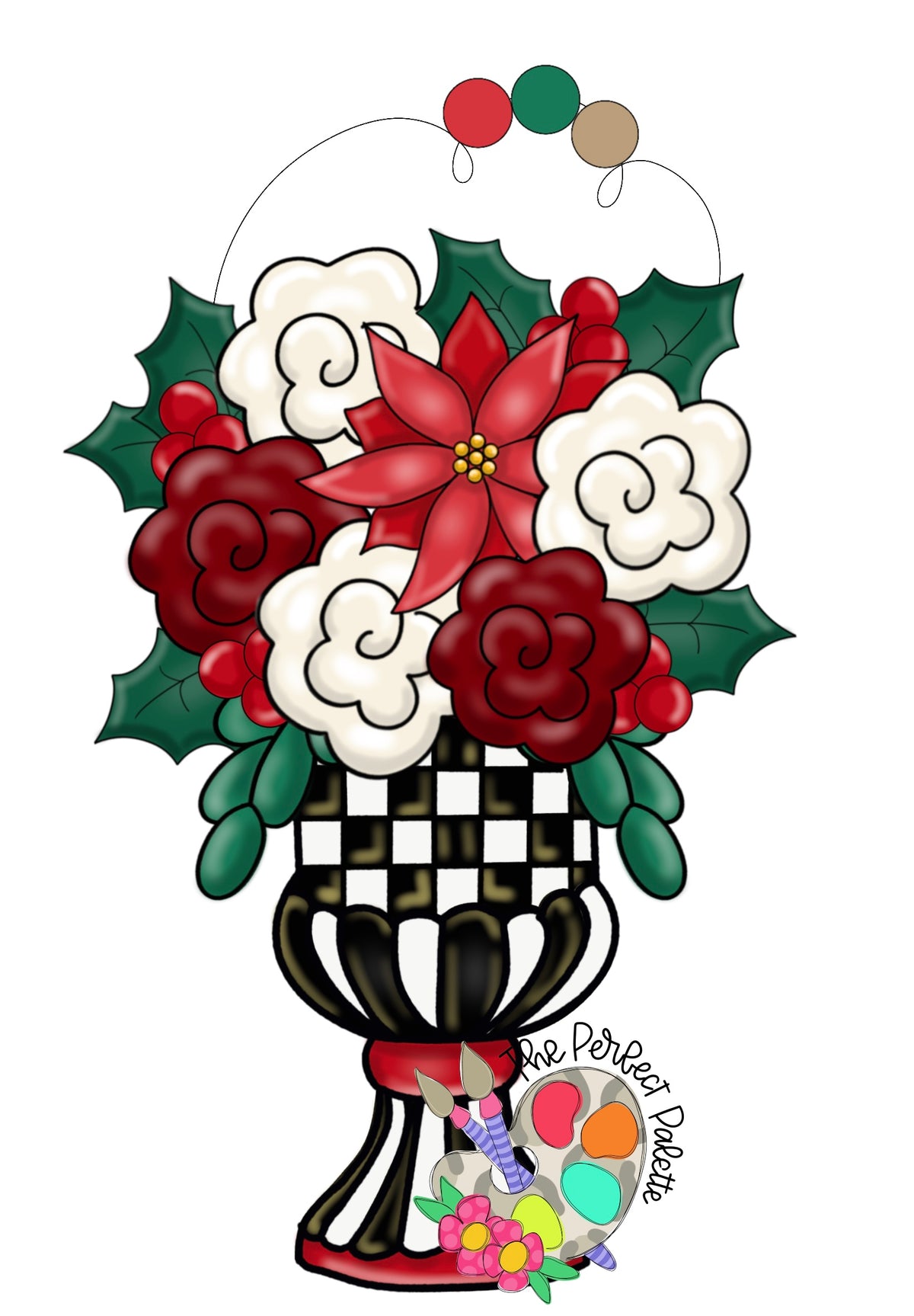 Christmas Blooms - The Perfect Palette