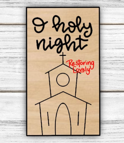 O Holy Night Ornament - Restoring Lovely