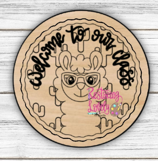 Classroom Llama -Restoring Lovely