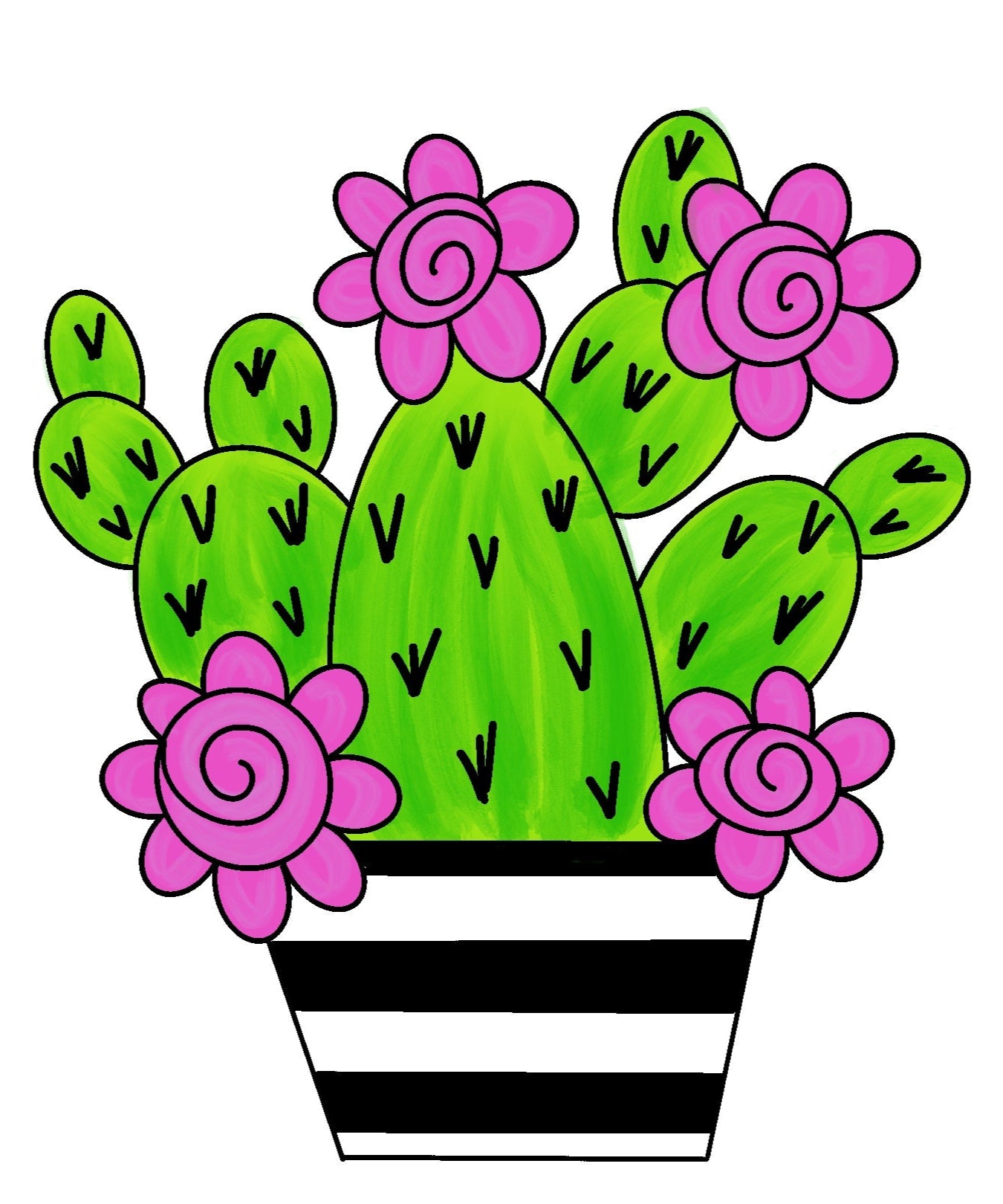 Cactus - Painted Beauty Designs