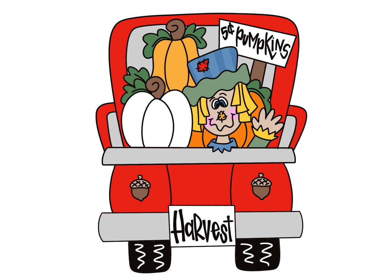 Scarecrow Truck - Painted Beauty Designs