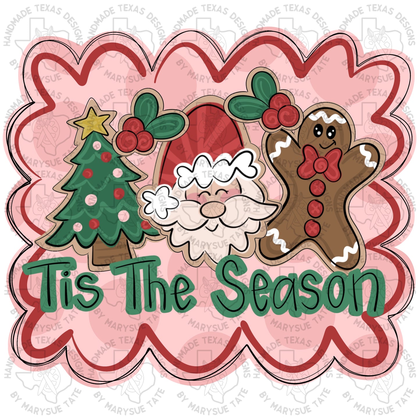 Cookies Gingerbread - Handmade Texas Designs