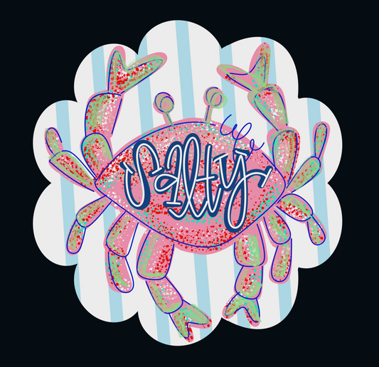 Salty Crab - Sunflower Soul Art