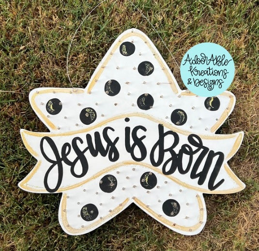 Lighted Star Tree Topper Merry Christmas