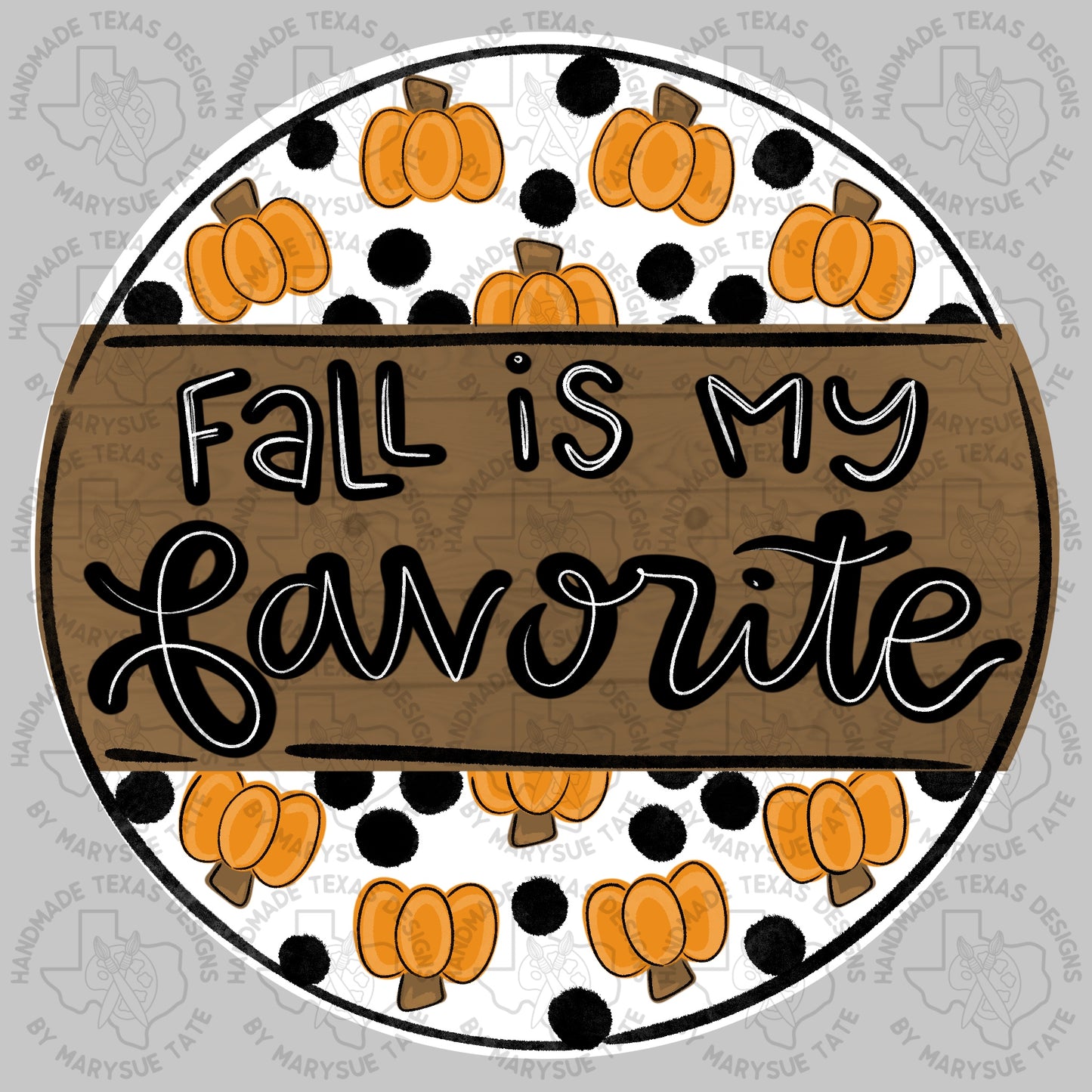 Fall Round - Handmade Texas Designs