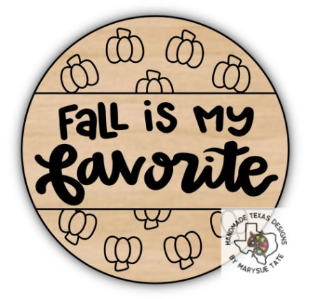 Fall Round - Handmade Texas Designs