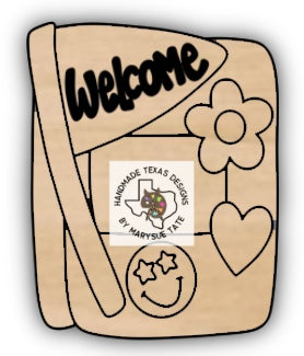 Flag Notebook - Handmade Texas Designs
