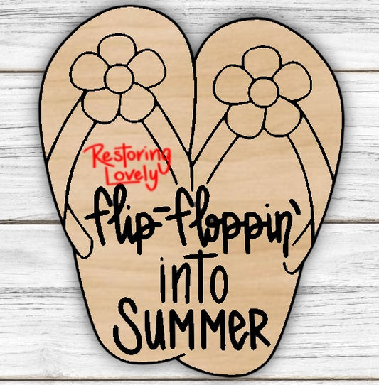 Flip Floppin Summer - Restoring Lovely